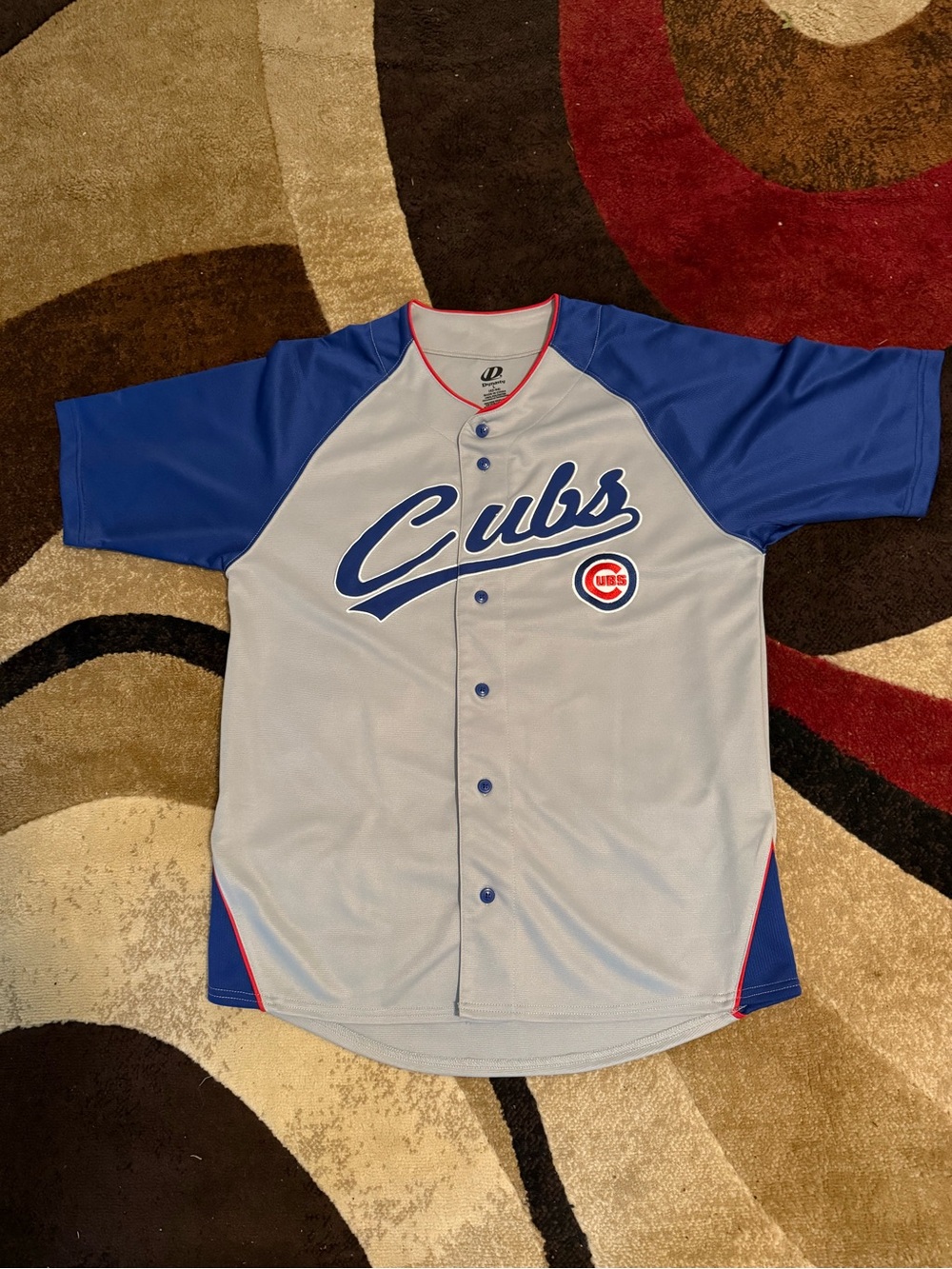 MLB Chicago Cubs team baseball jersey size L 4 2–44